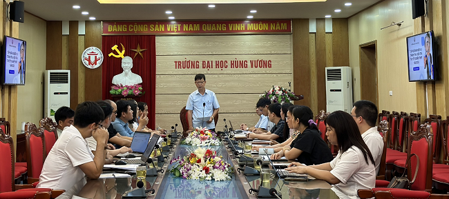 Truong DH Hung Vuong to chuc Tap huan ve nghiep vu kiem tra Ky thi tot nghiep THPT nam 2024