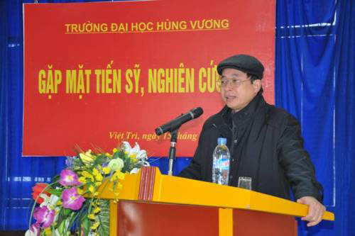 Truong DH Hung Vuong to chuc gap mat tien si, nghien cuu sinh trong va ngoai nuoc